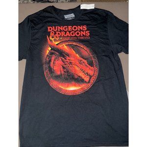 Dungeons & Dragons honor among thieves, new black mens tshirt‎ size large